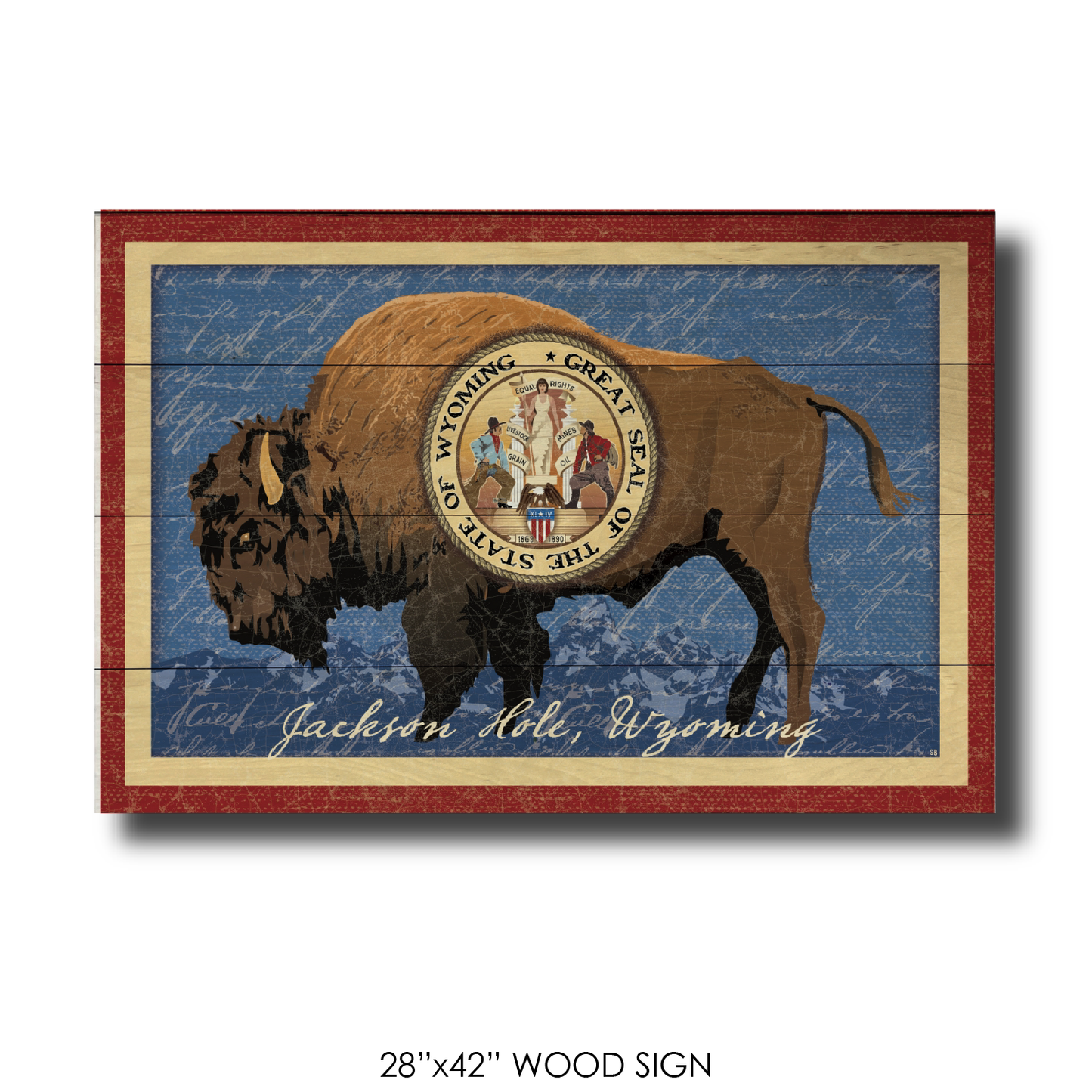 Wyoming State Buffalo