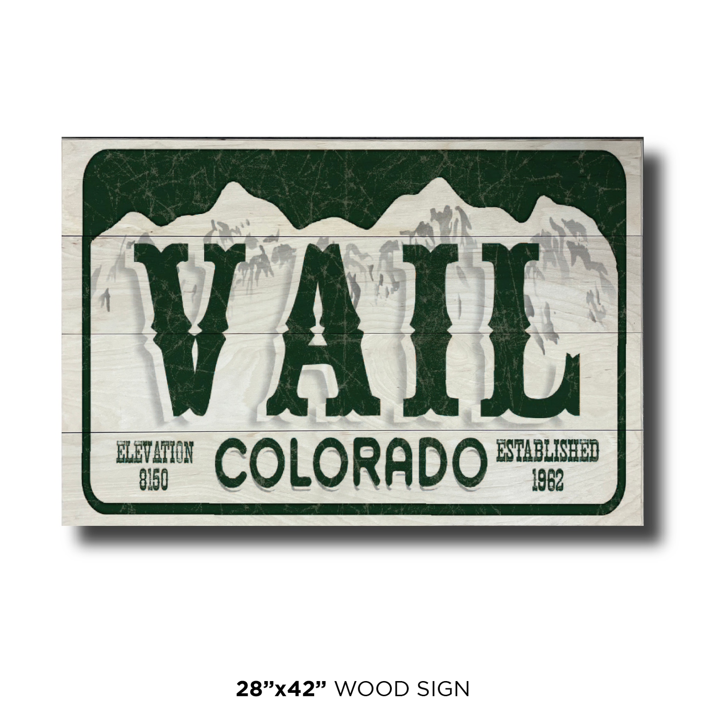 Vail License Plate
