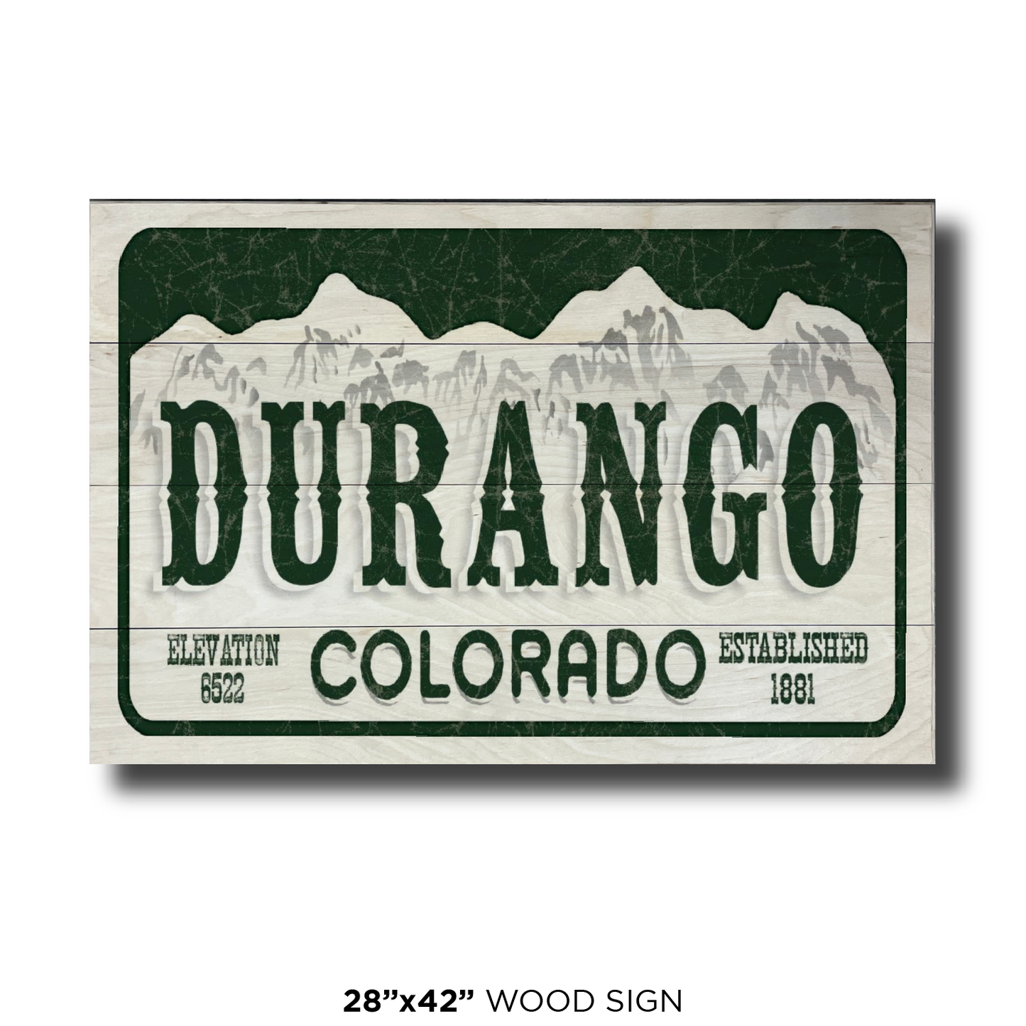 Durango License Plate