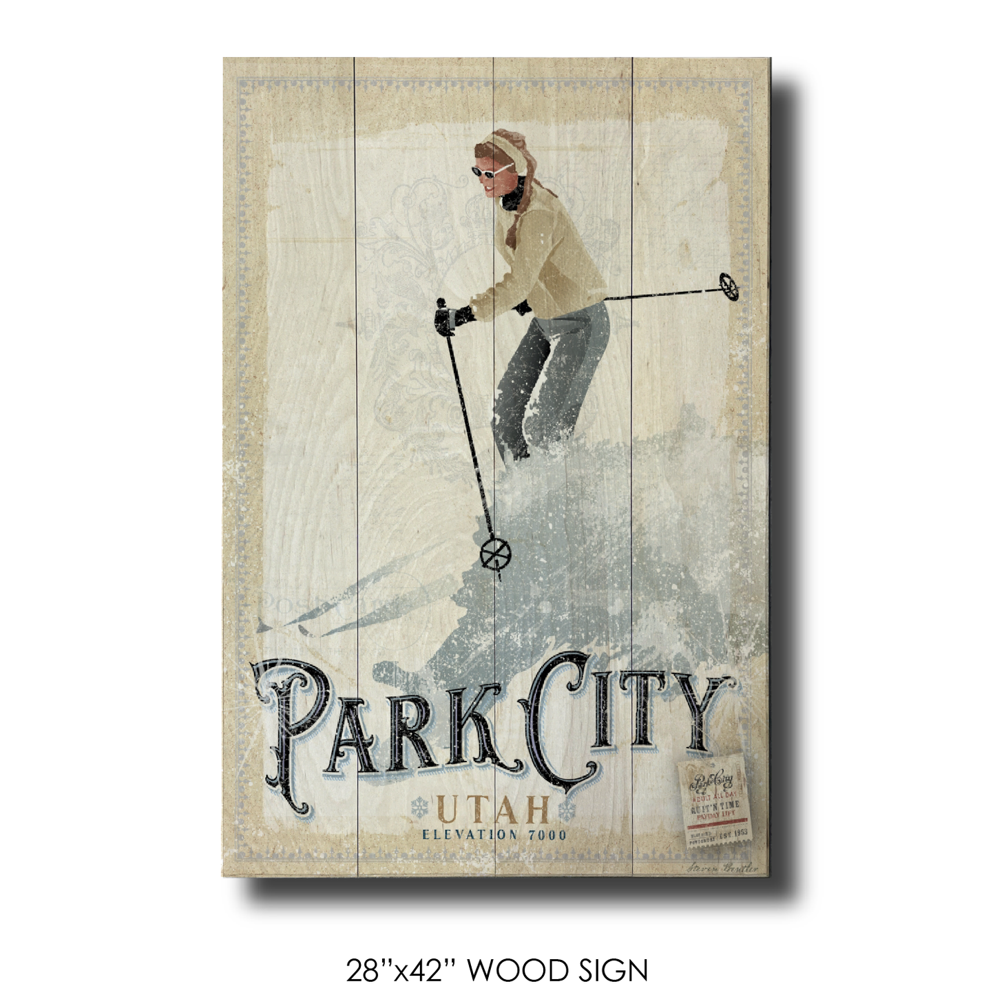 Park City Powder Girl