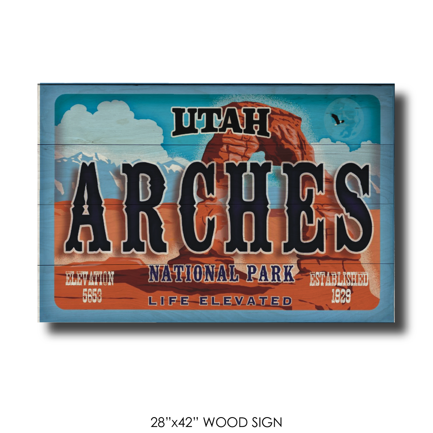 Arches License Plate