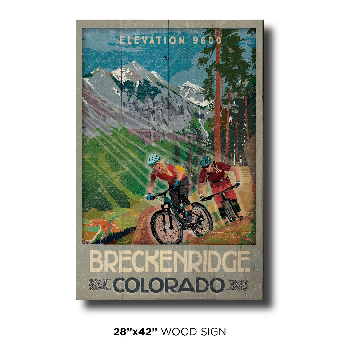 Breckenridge Mountain Bike Couple