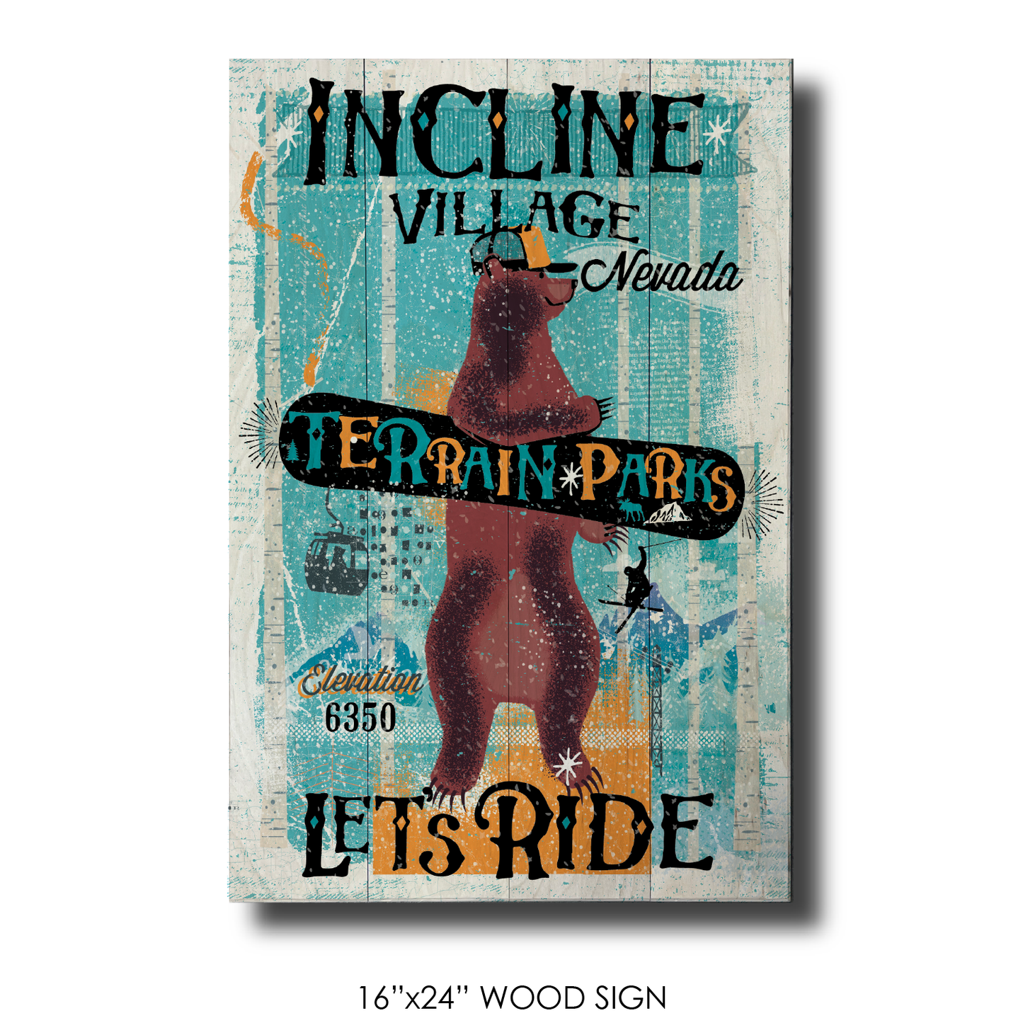 Incline Village Snowbaoard Bear