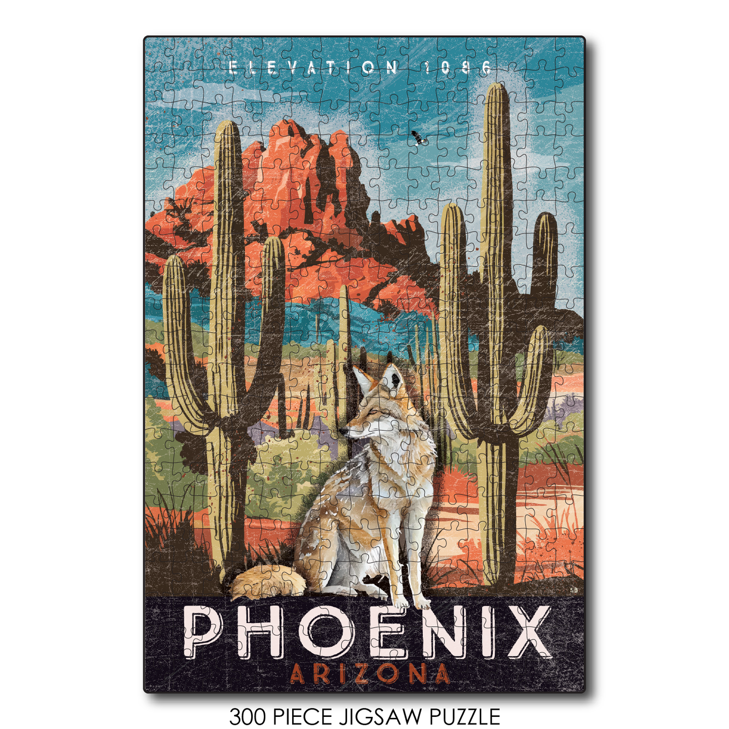 Phoenix Desert Coyote