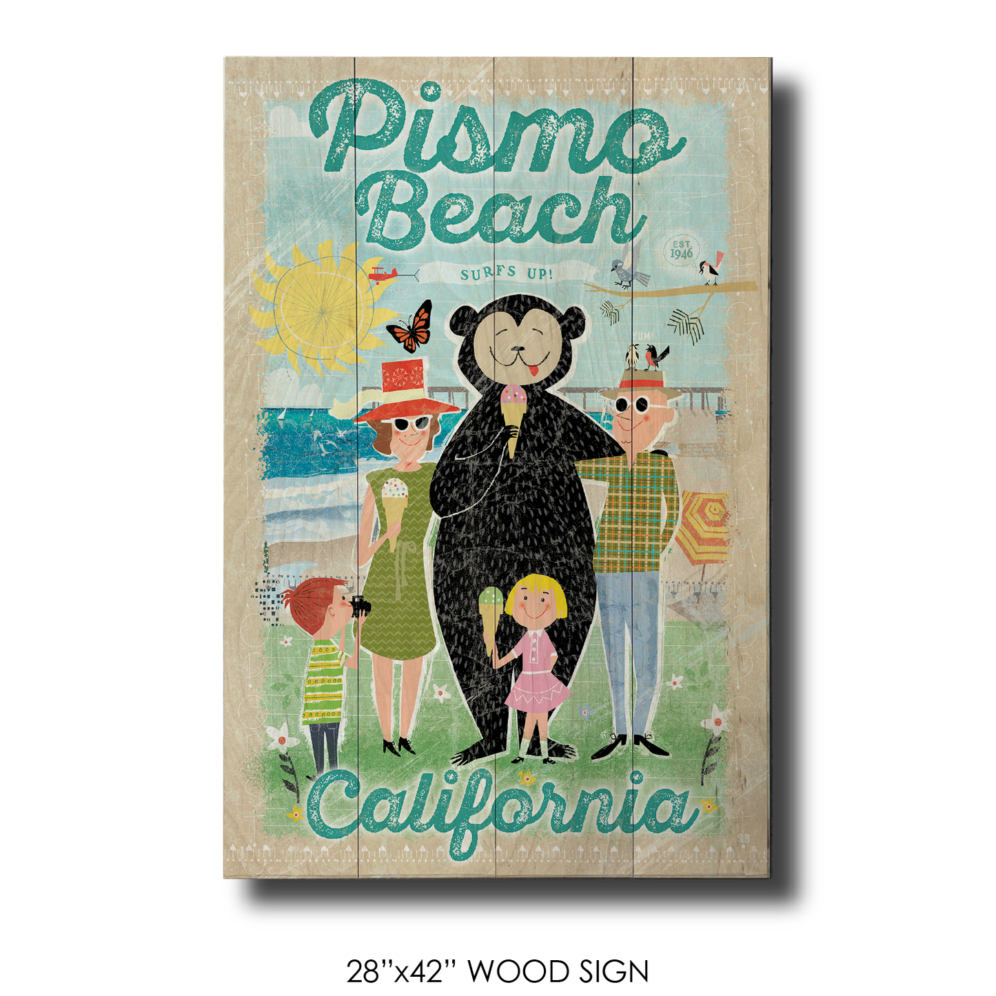 Pismo Beach Cream Family