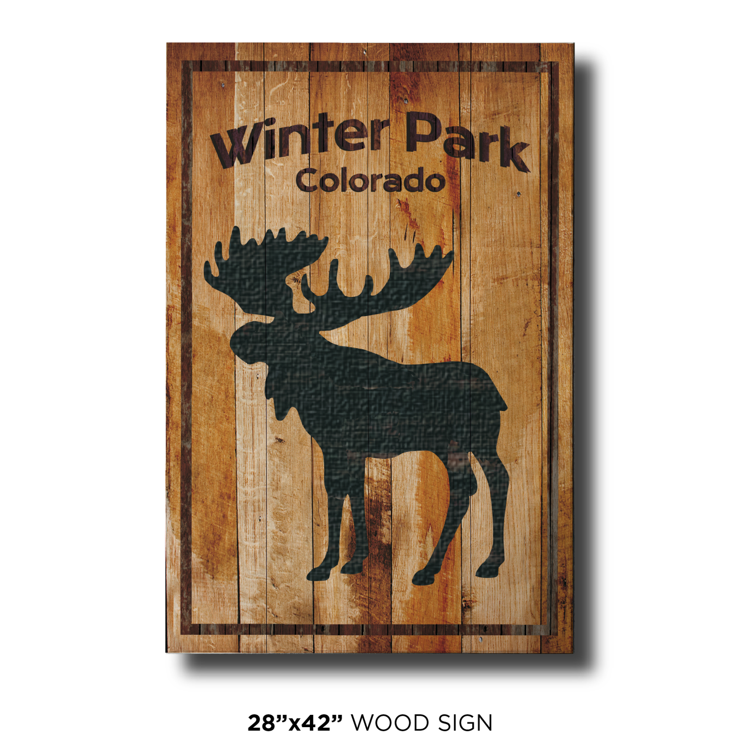 Winter Park Standing Moose