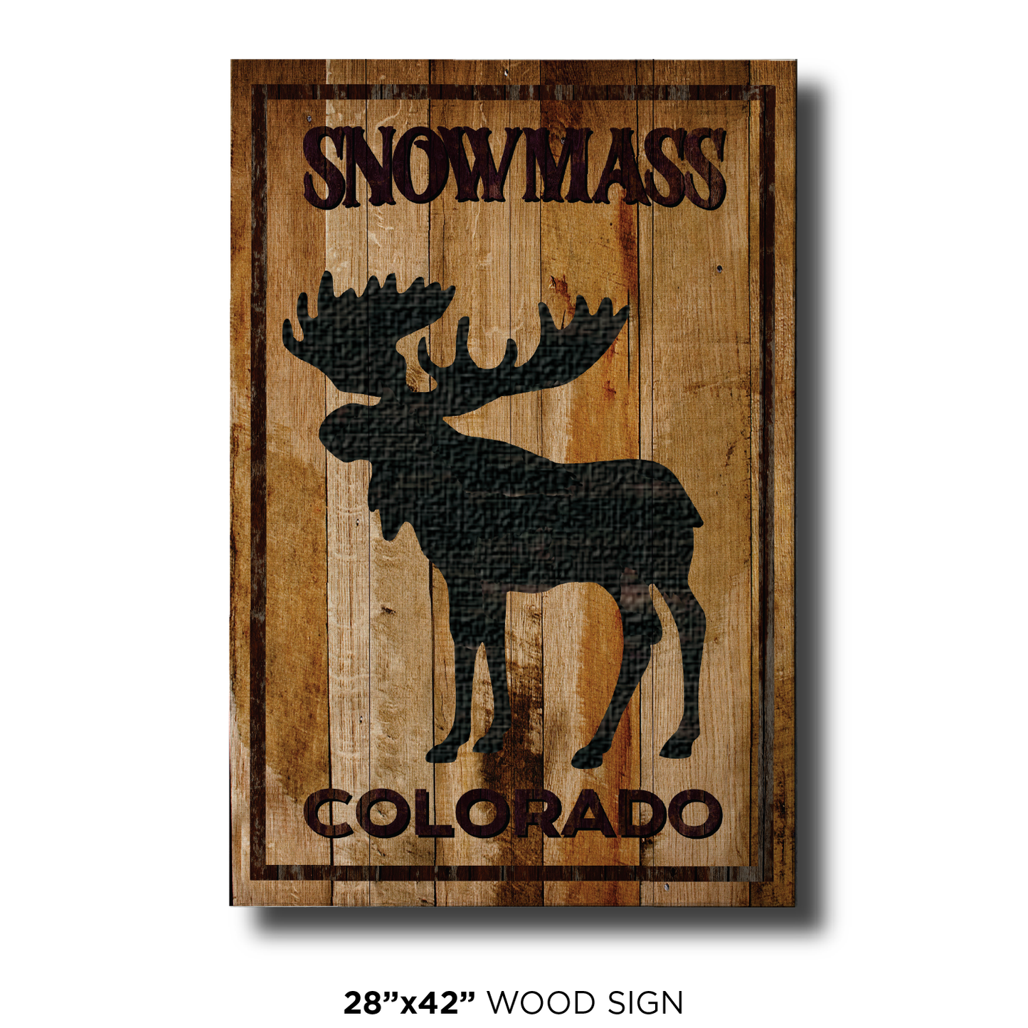 Snowmass Standing Moose