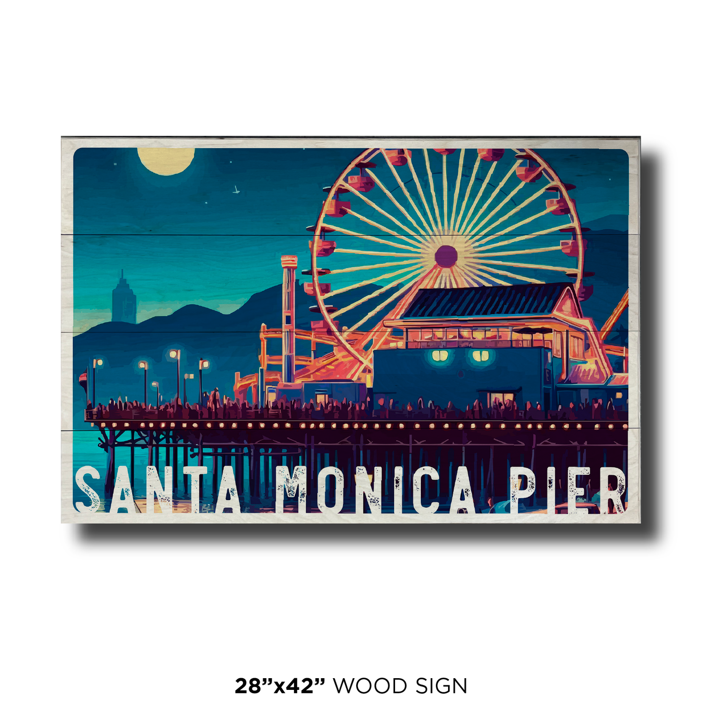 Santa Monica Pier Nighttime