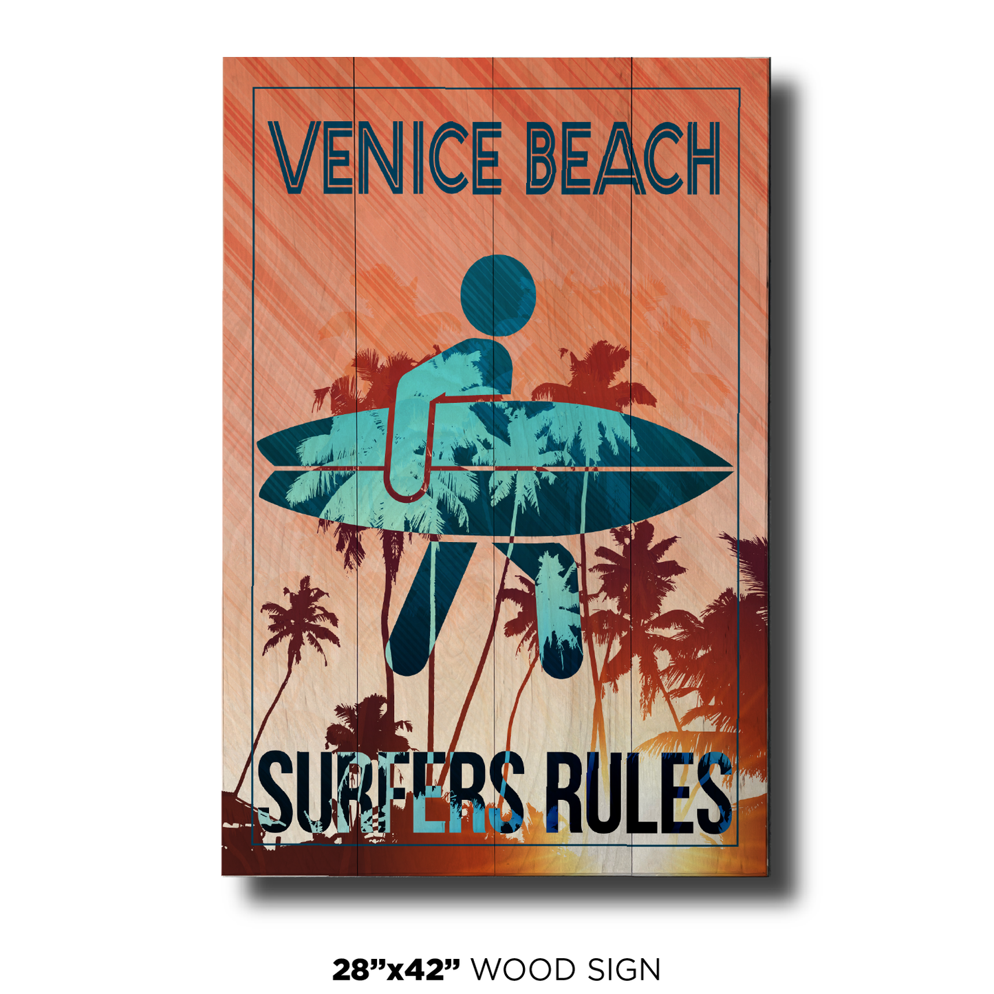 Surfers Rules Venice Beach