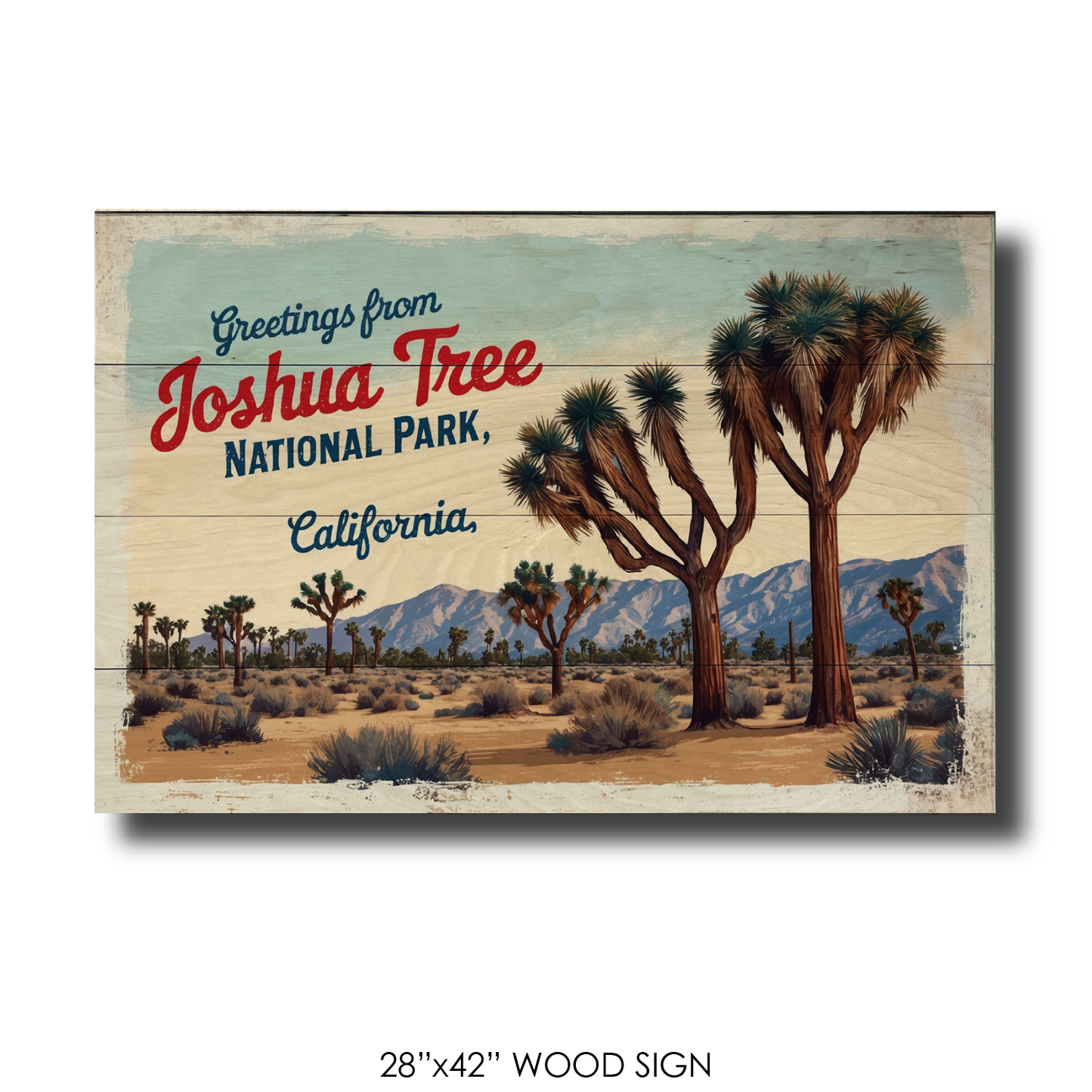 Greetings from Josua Tree California