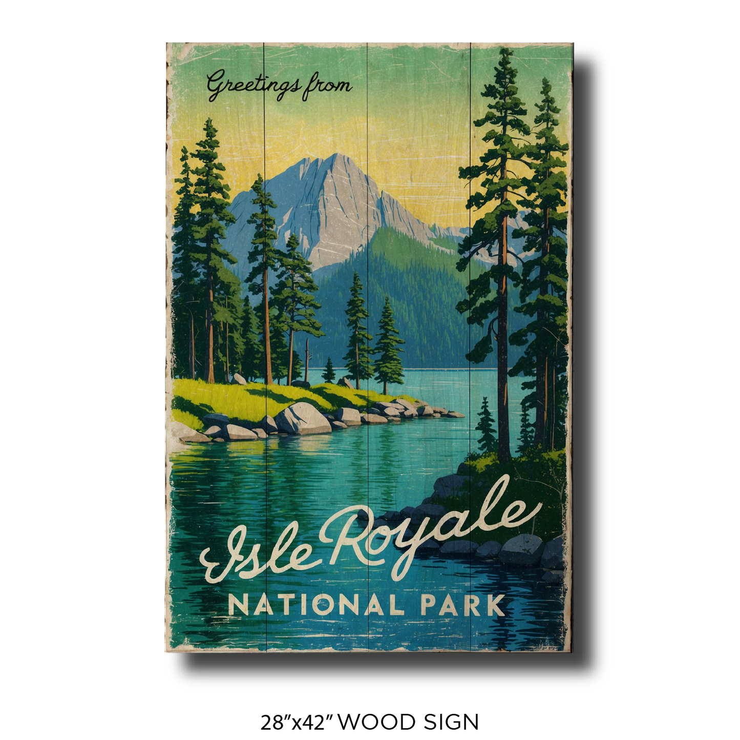 Greetings from Isle Royale