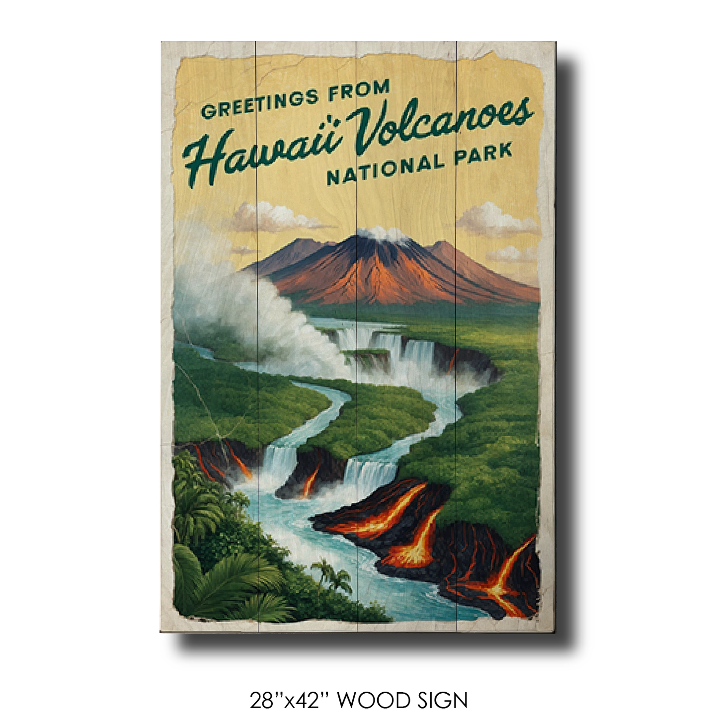 Greetings from Hawaii Valcanoes