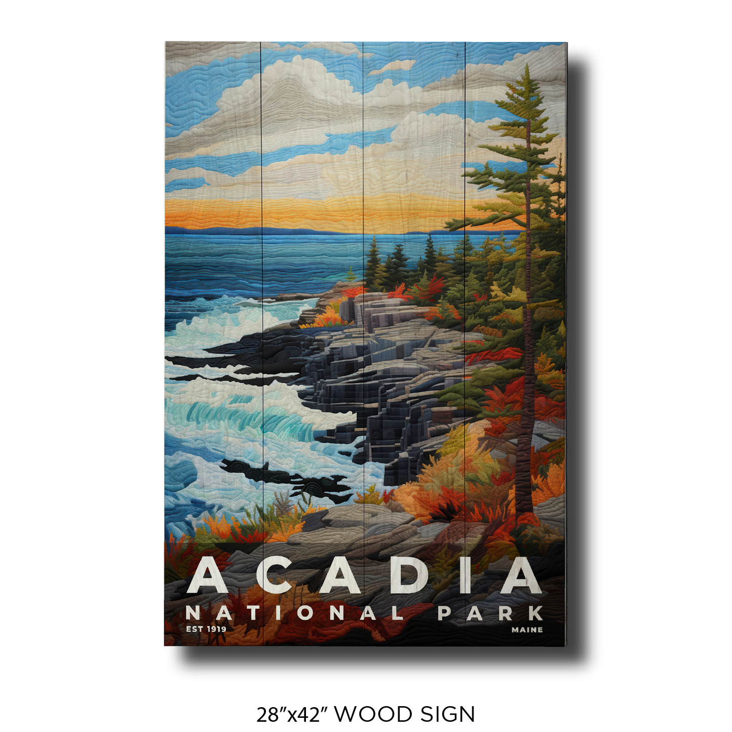 Acadia National Park - Quilted