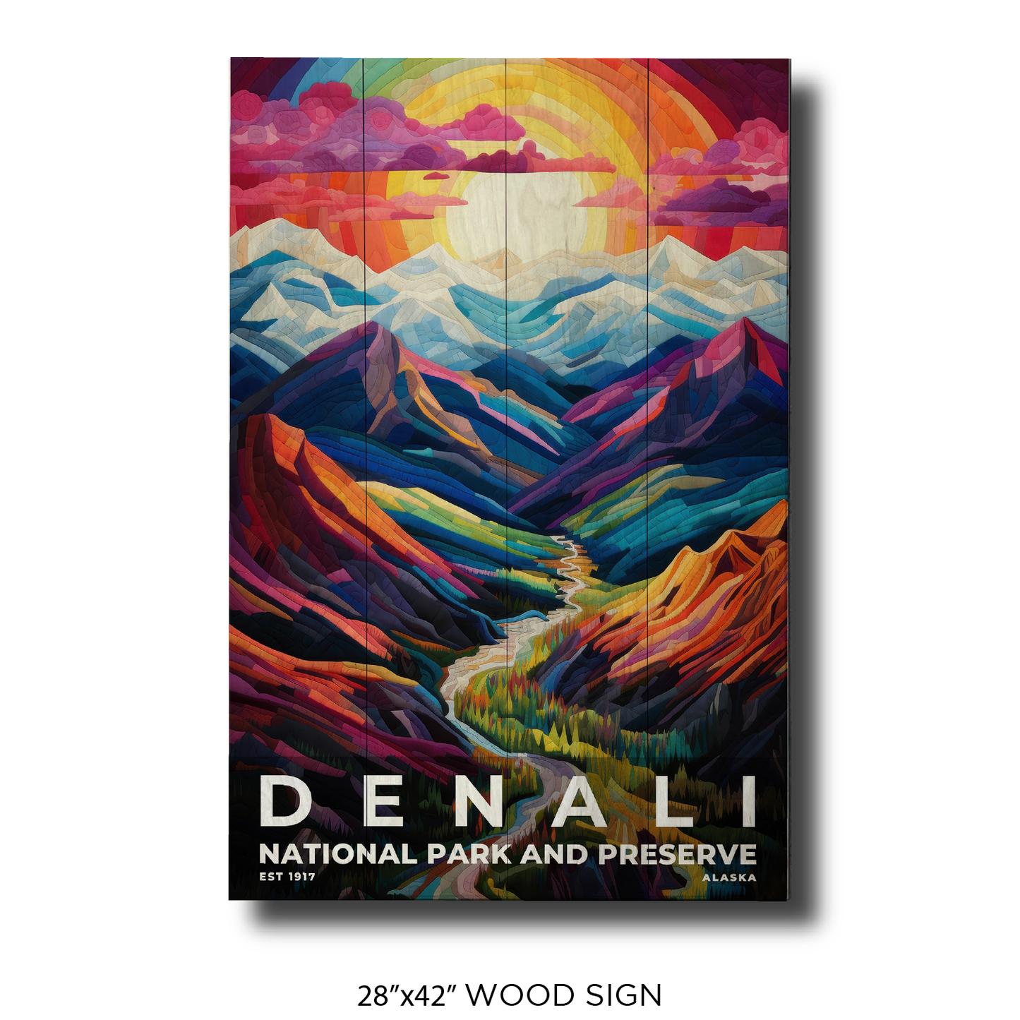 Denali National Park and Preserve - Quilted