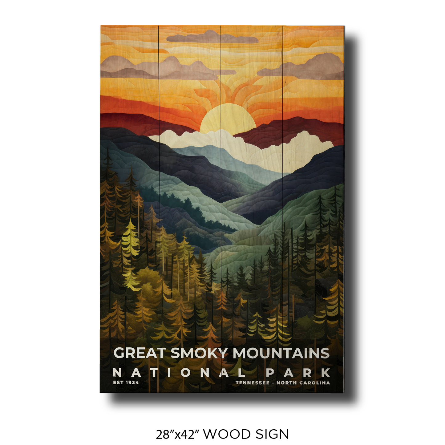 Great Smoky Mountains National Park - Quilted