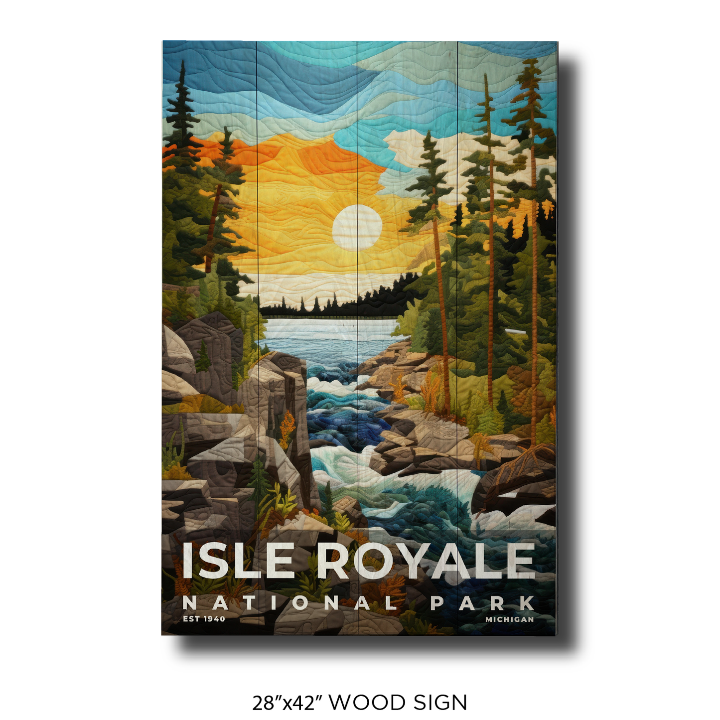 Isle Royale National Park - Quilted