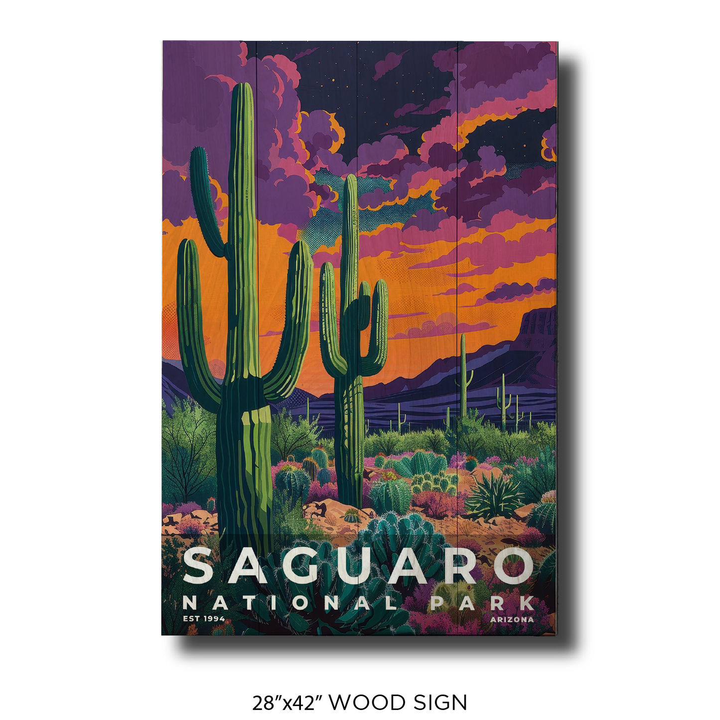 Saguaro National Park - Quilted