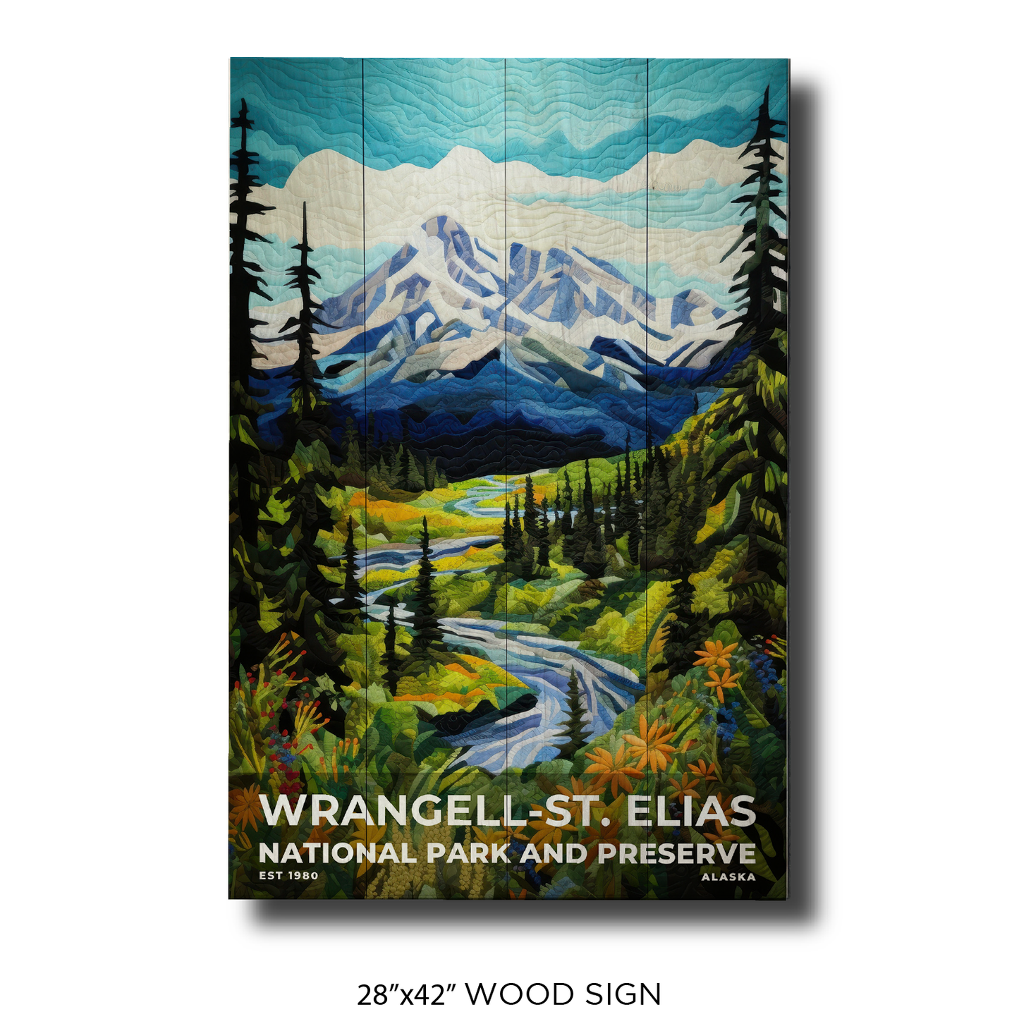Wrangell-St. Elias National Park and Preserve - Quilted