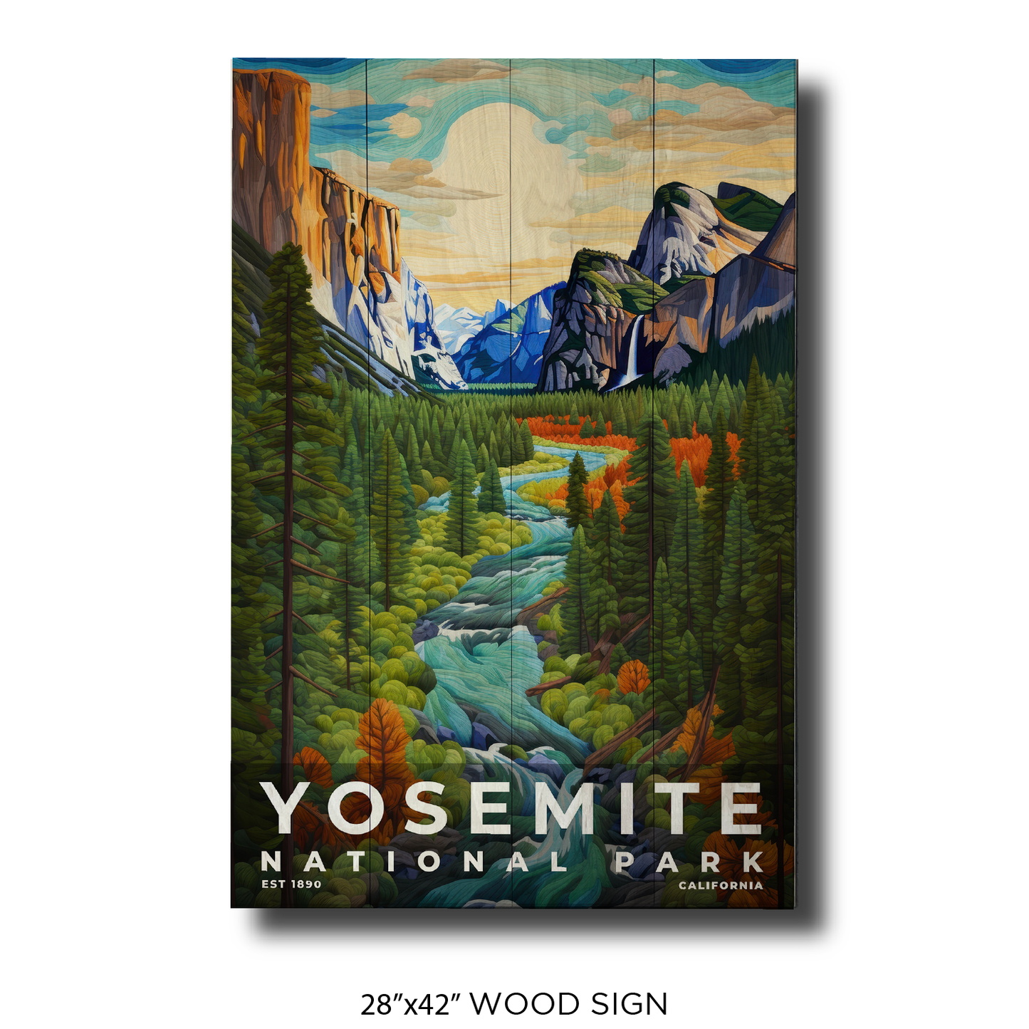 Yosemite National Park - Quilted