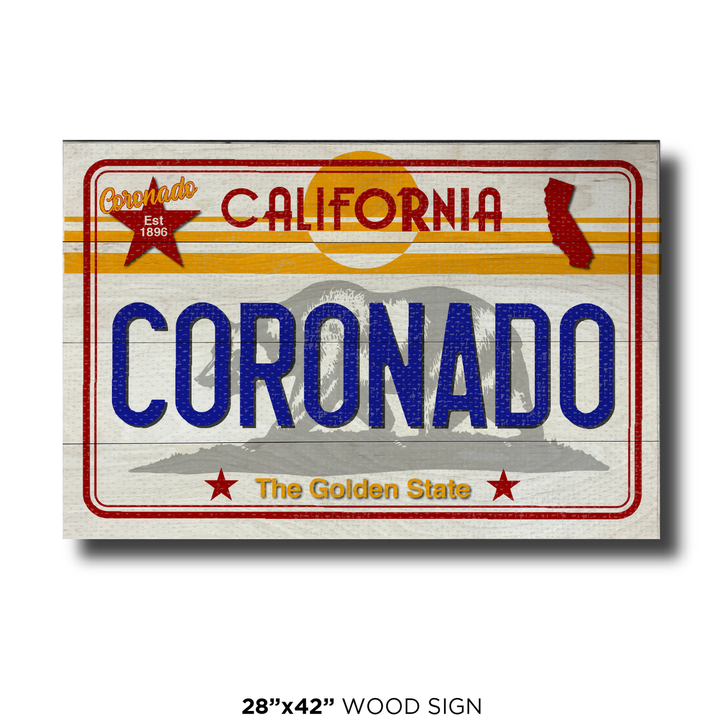 CA License Plate Coronado