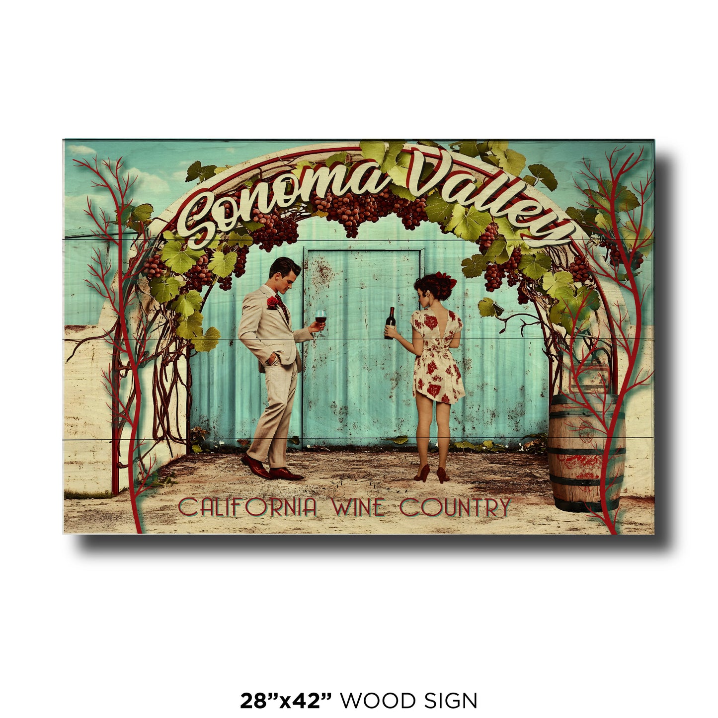 Sonoma Valley Vine Arch