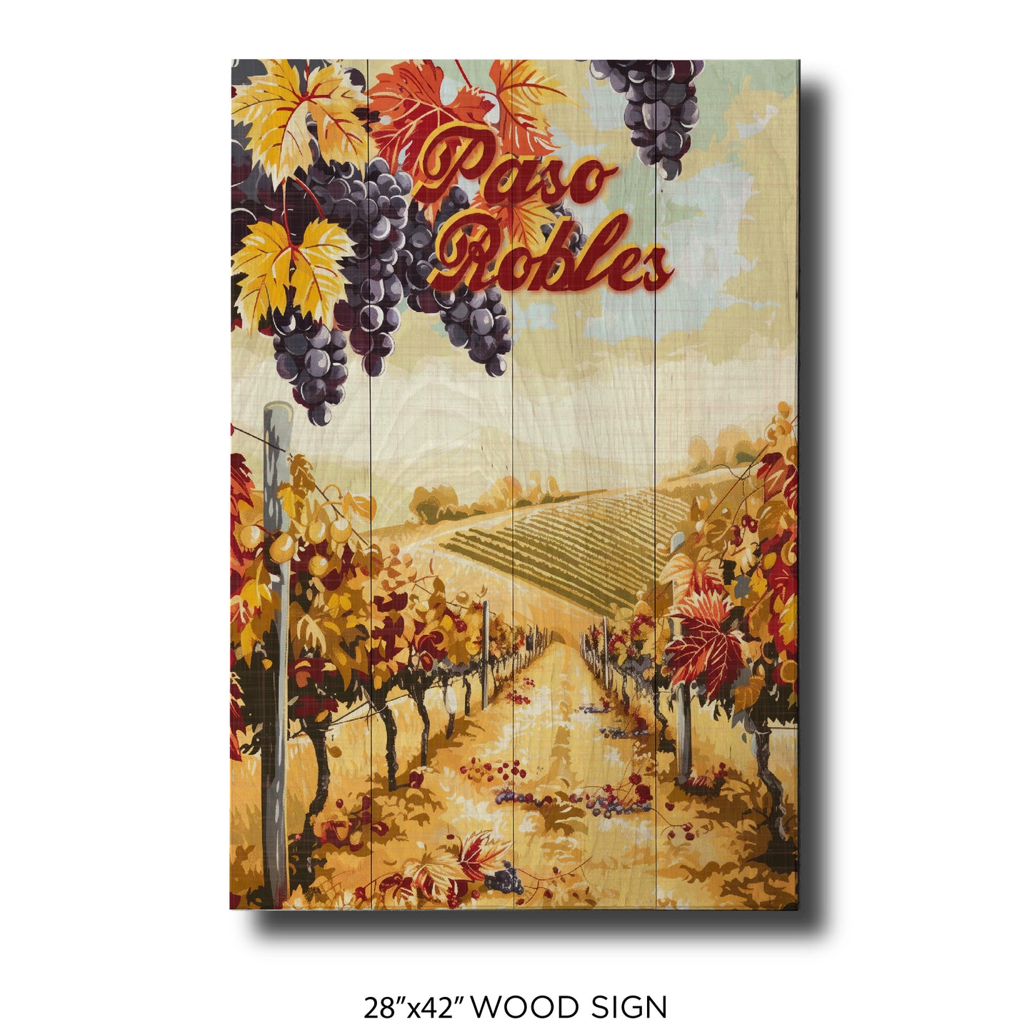 Paso Robles Orange Vineyard