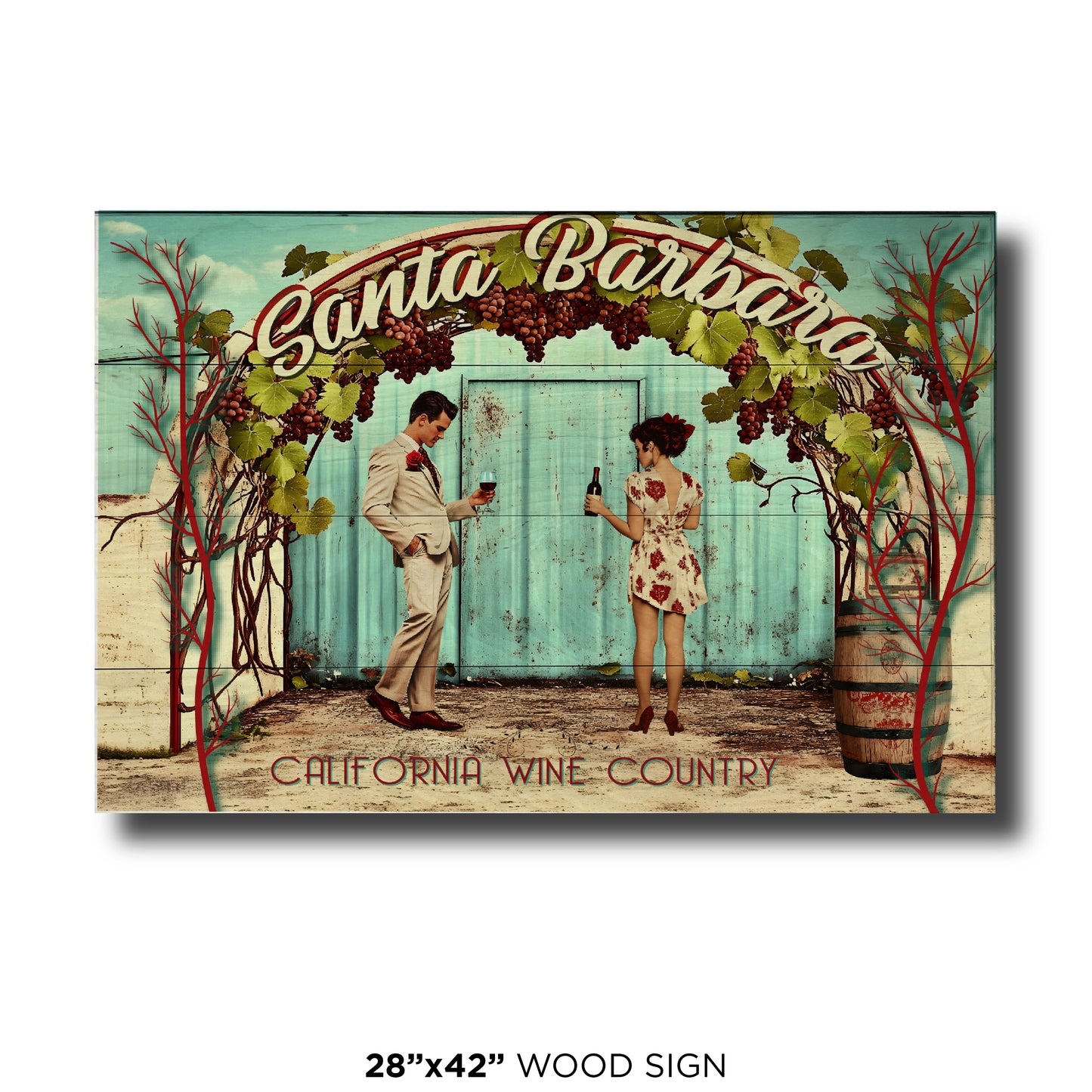 Santa Barbara Vine Arch