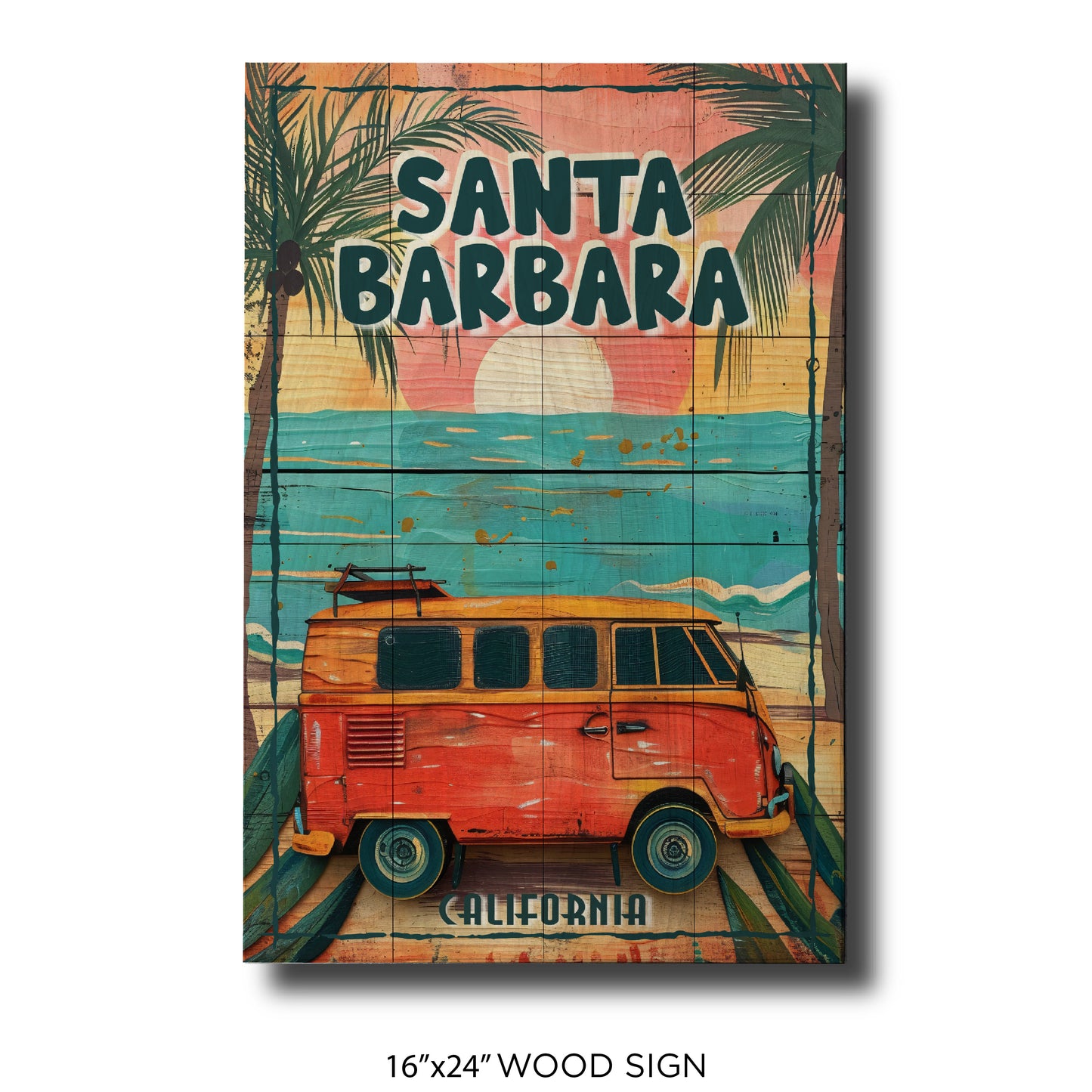 Santa Barbara Beach Van