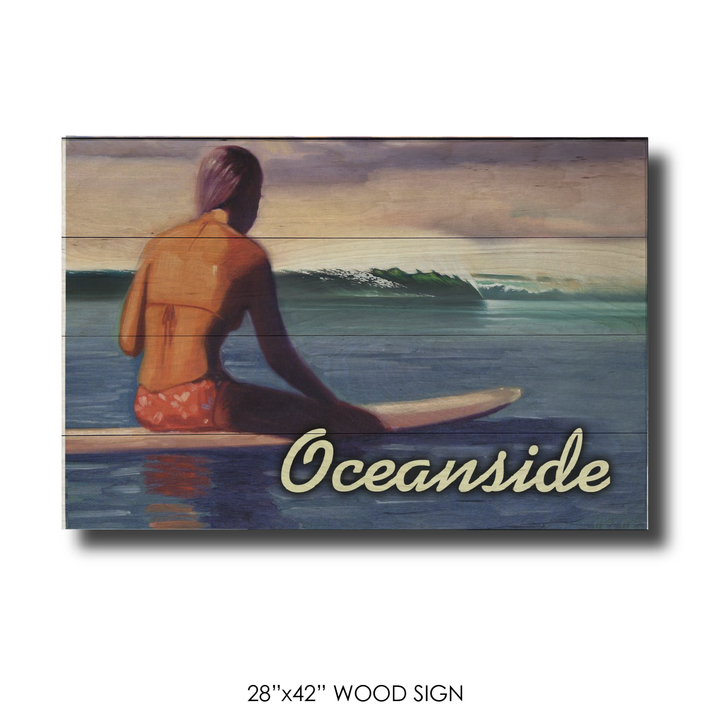 Oceanside Surfer Girl