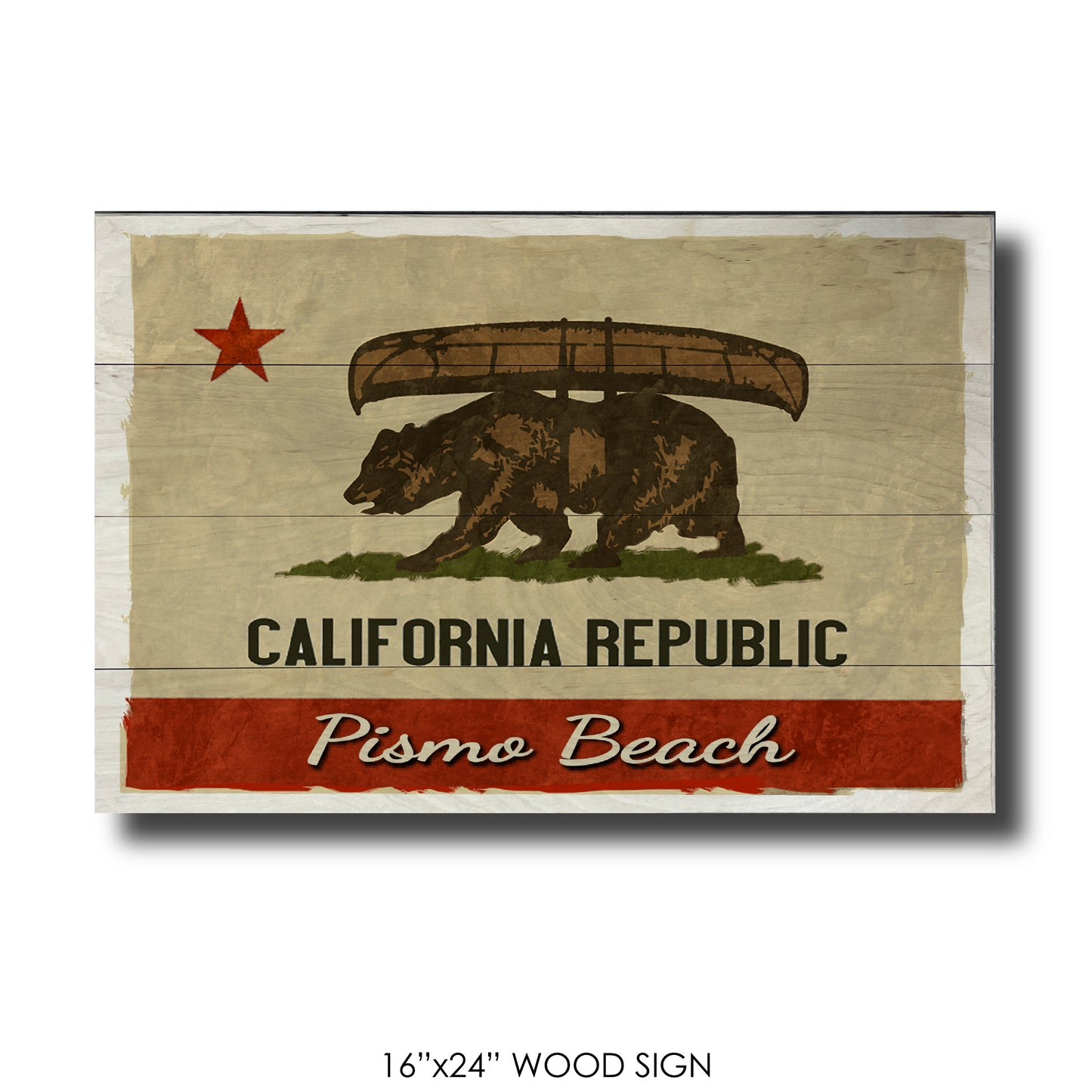 Pismo Beach CA Republic Canoe