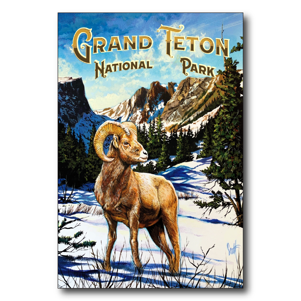 Grand Teton West Big Horn