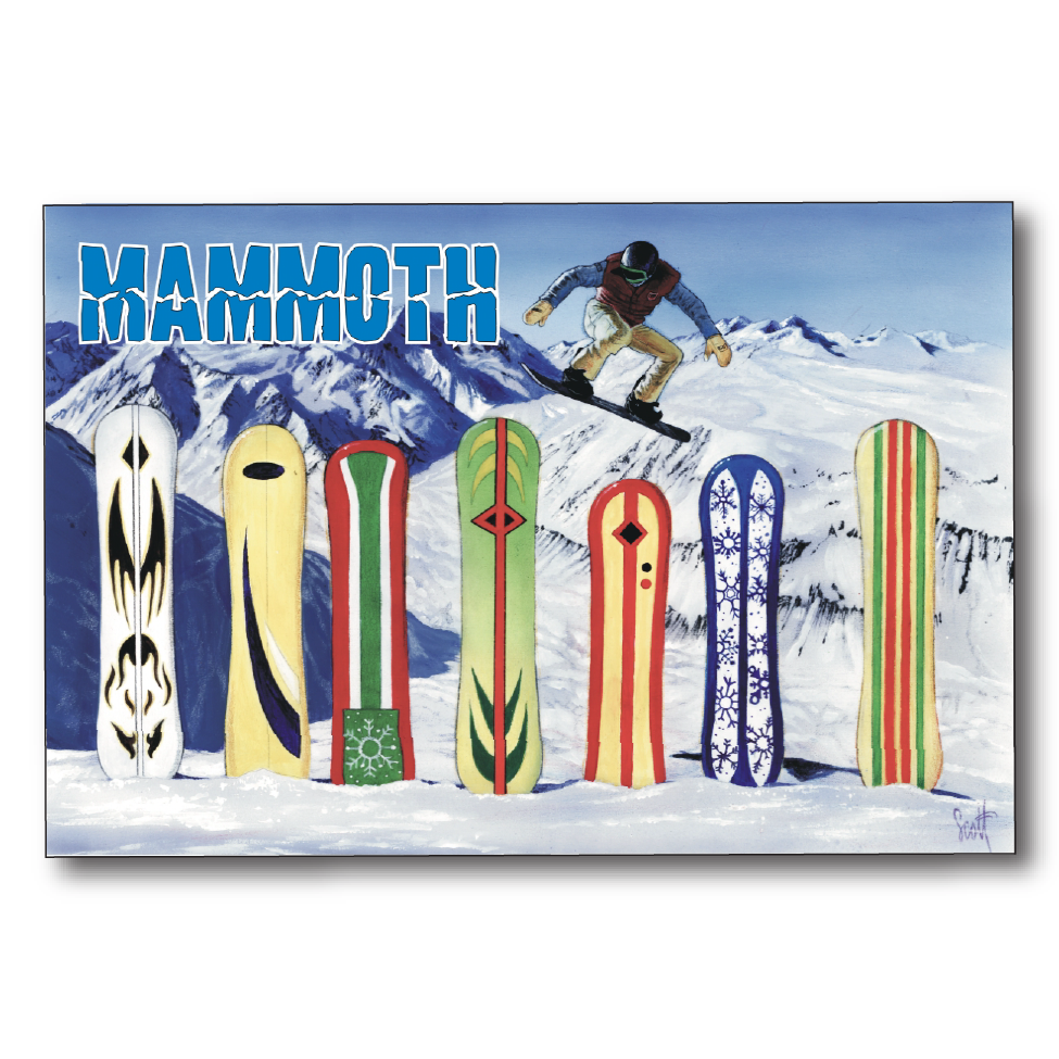 Mammoth Snowboard Line Up