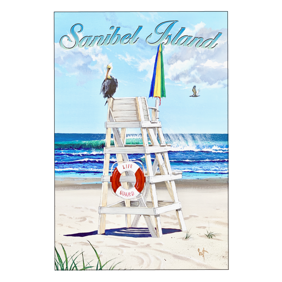 Sanibel Island Pelican Perch