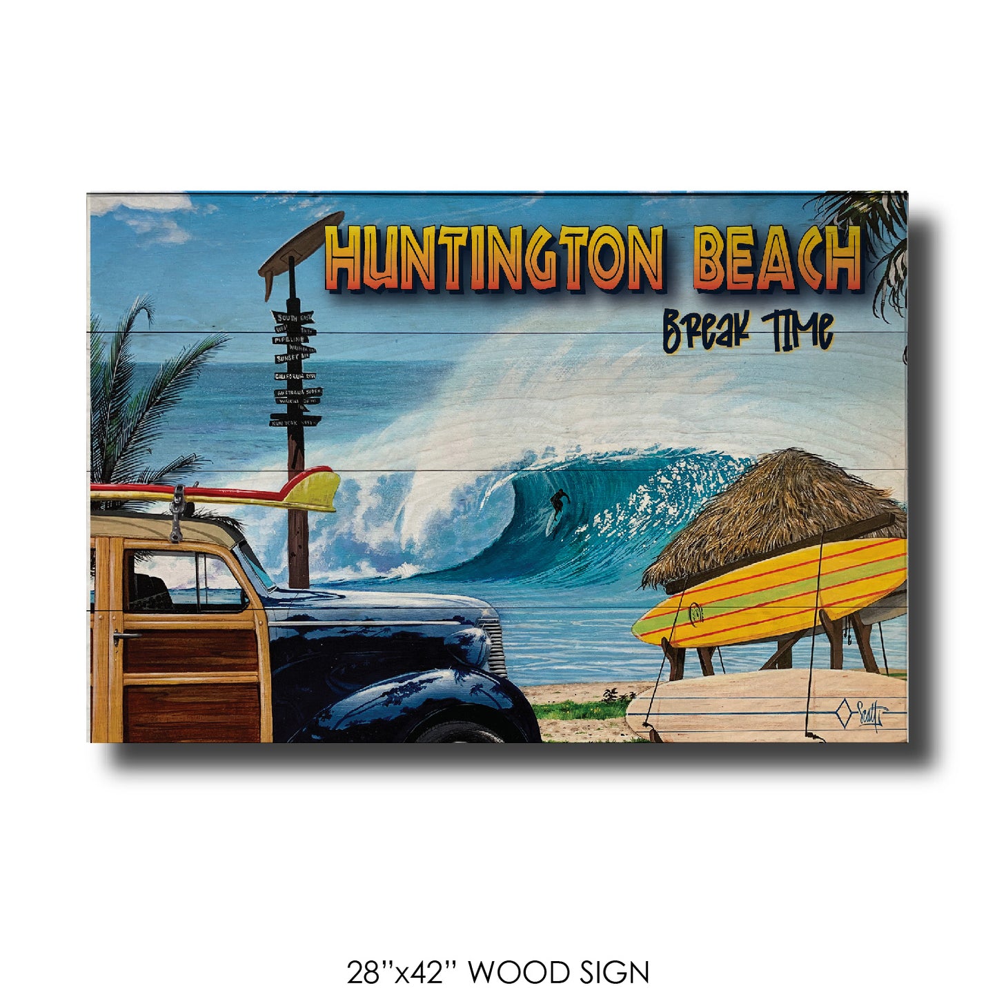 Huntington Beach Break Time