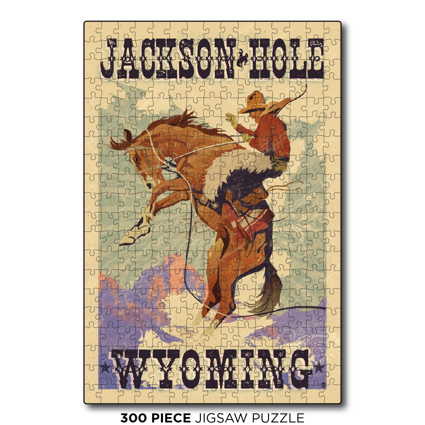 Jackson Hole Cowboy Bronc