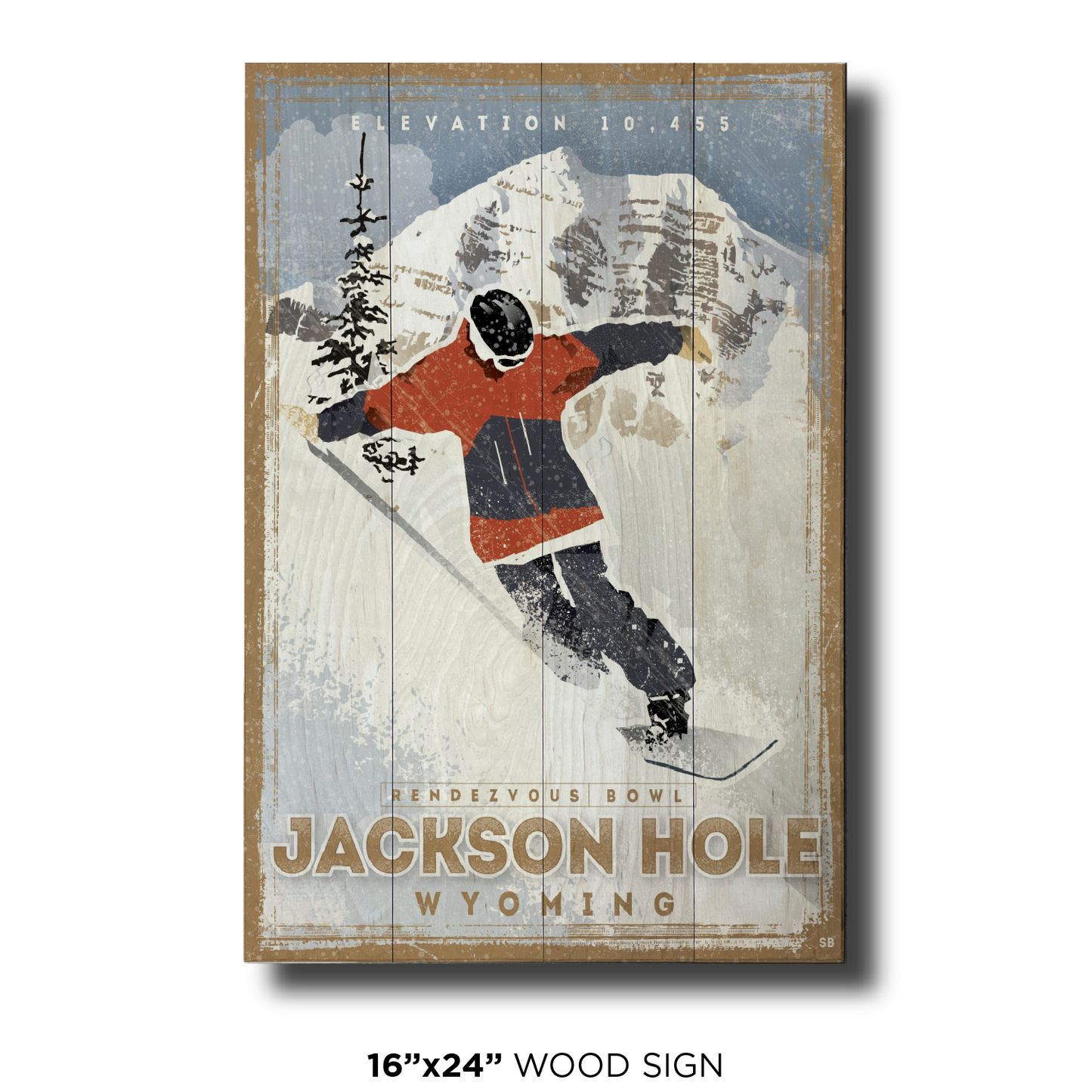 Jackson Hole Snowboarder