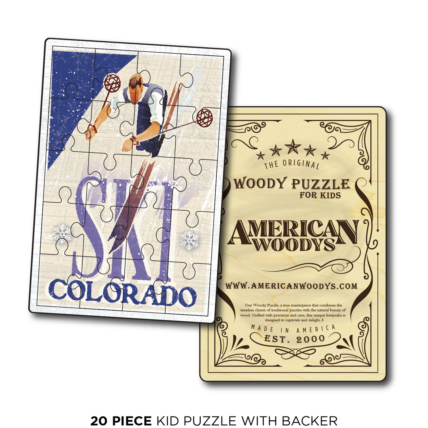 Colorado Drop in Skier