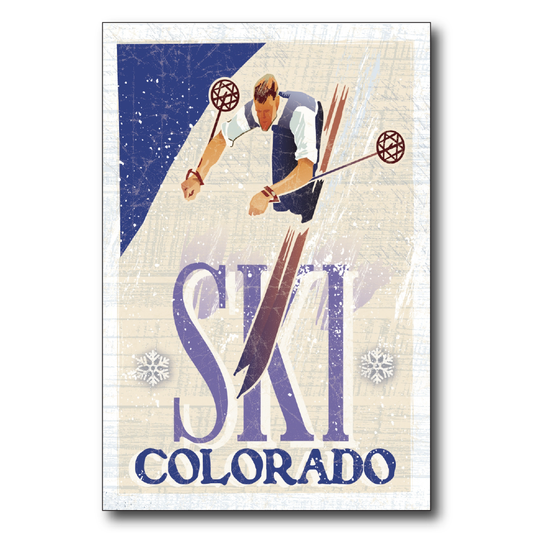 Colorado Drop in Skier