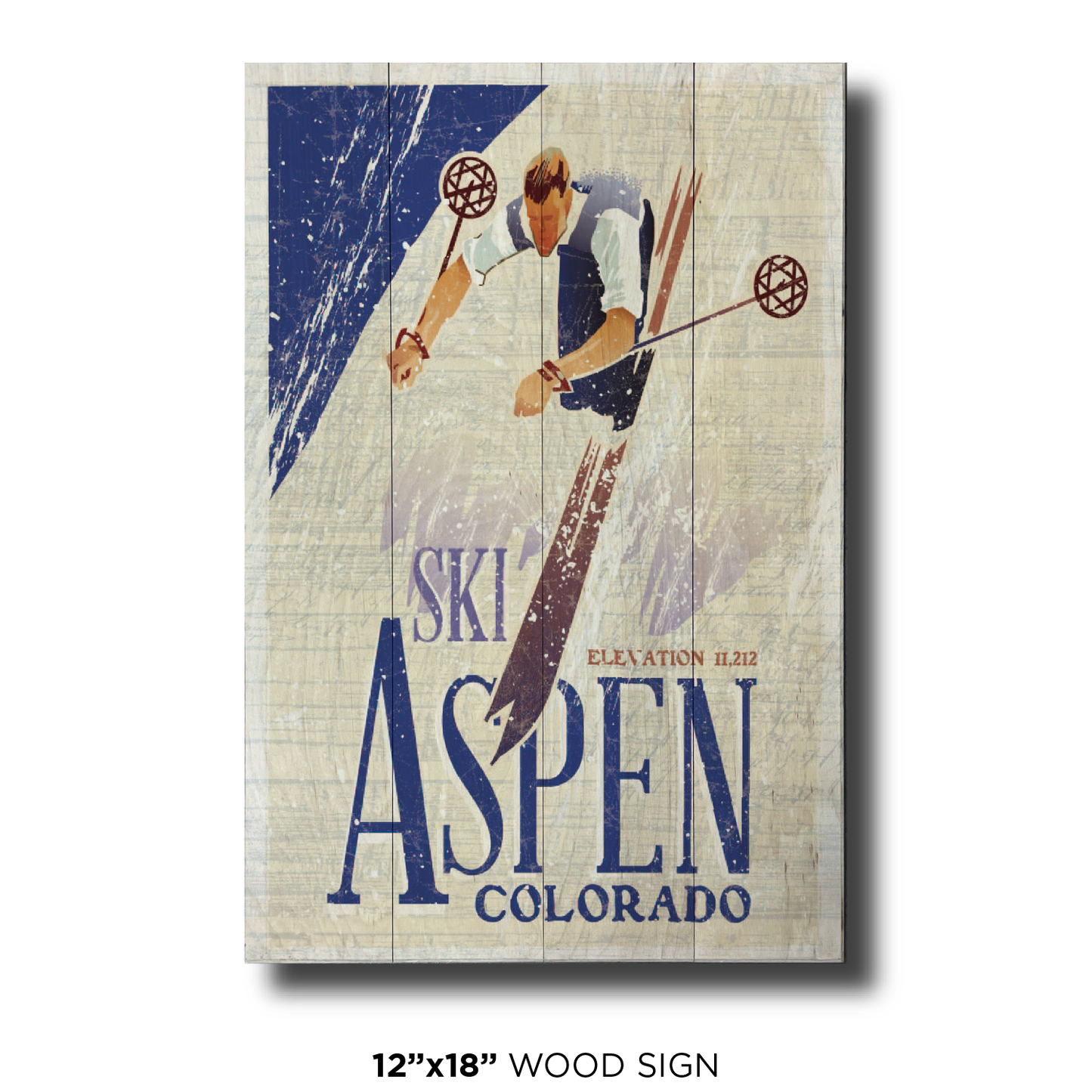 Aspen Drop in Skier