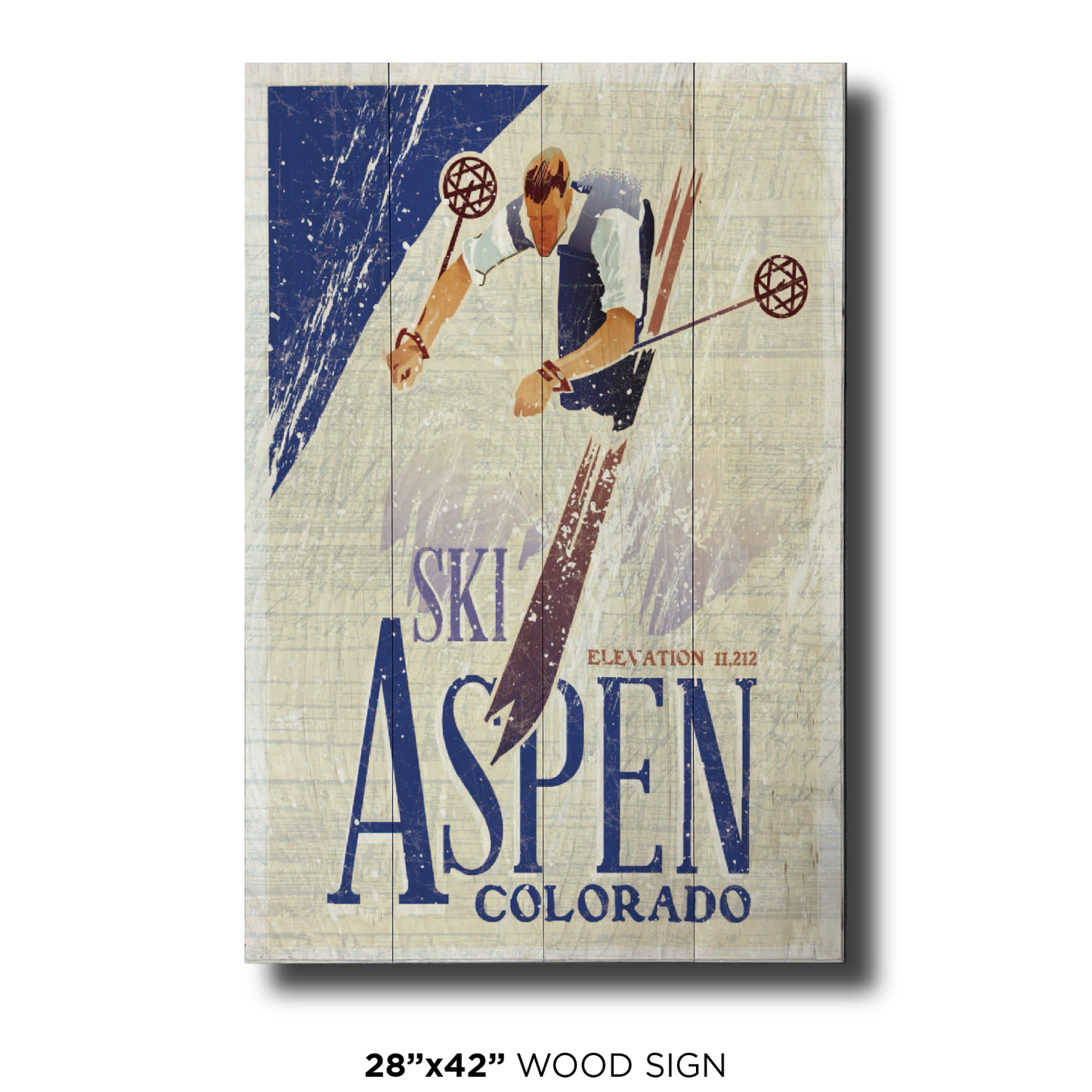 Aspen Drop in Skier