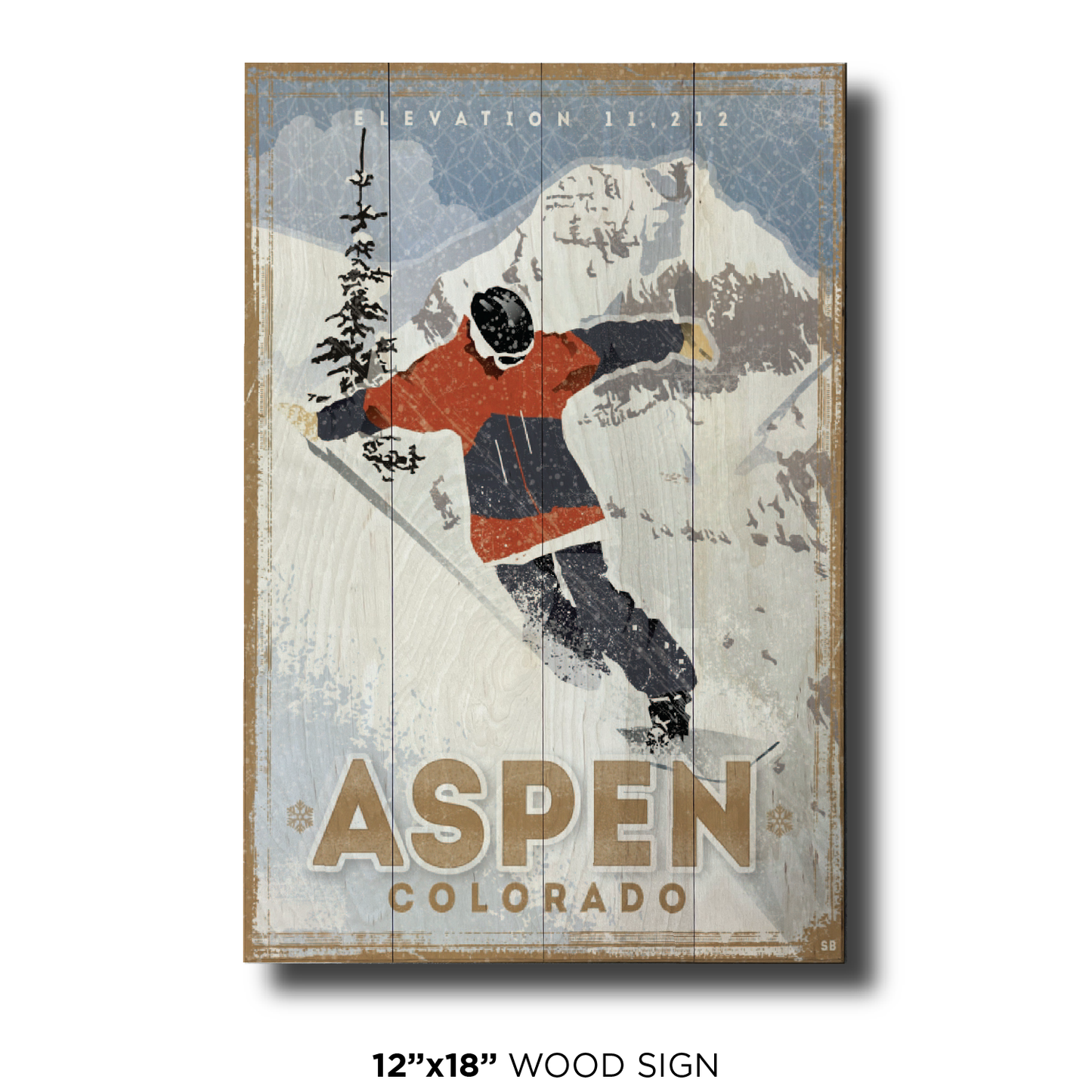 Aspen Snowboarder