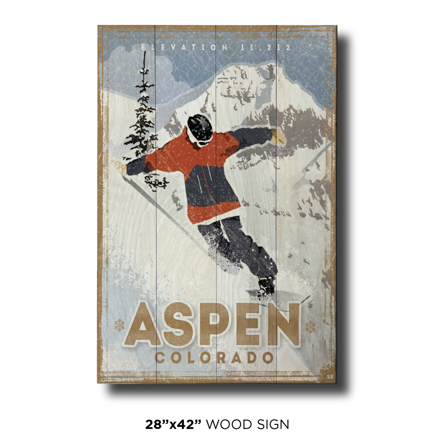 Aspen Snowboarder