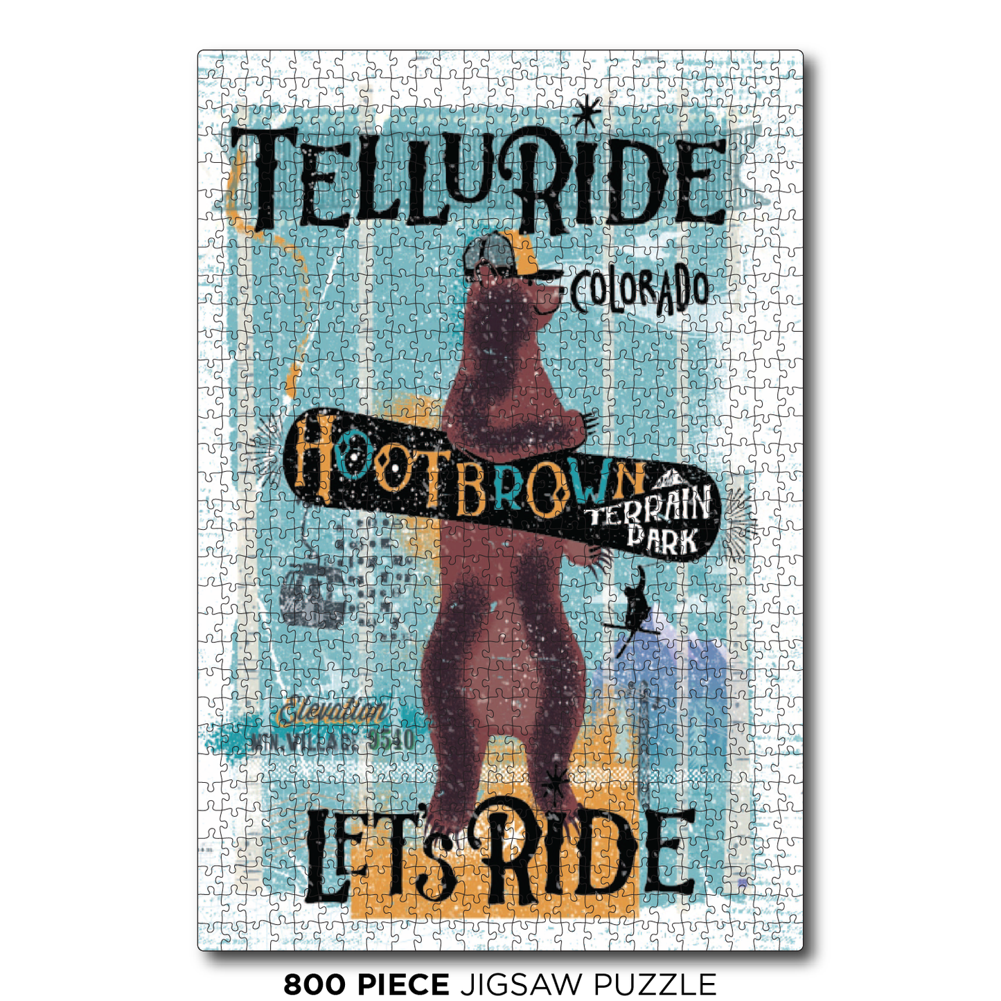 Telluride Snowboard Bear