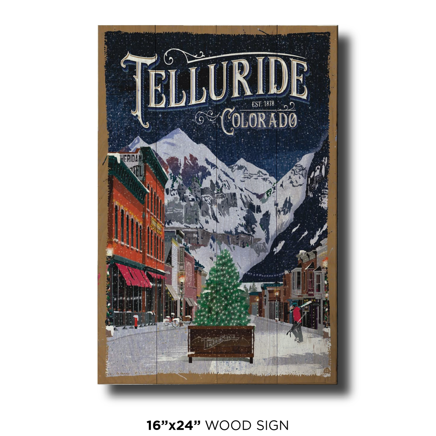 Telluride Town Winter