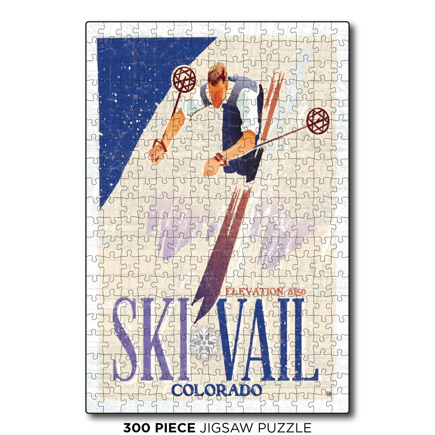 Vail Drop in Skier