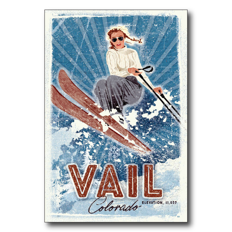 Vail Mogul Girl