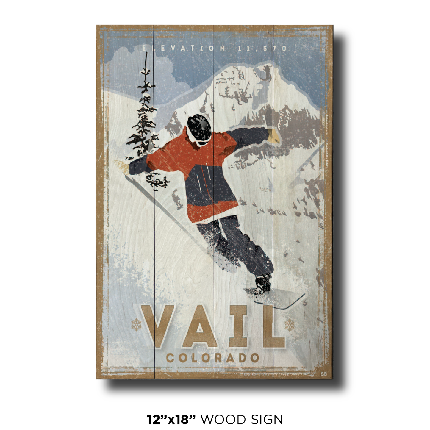 Vail Snowboarder