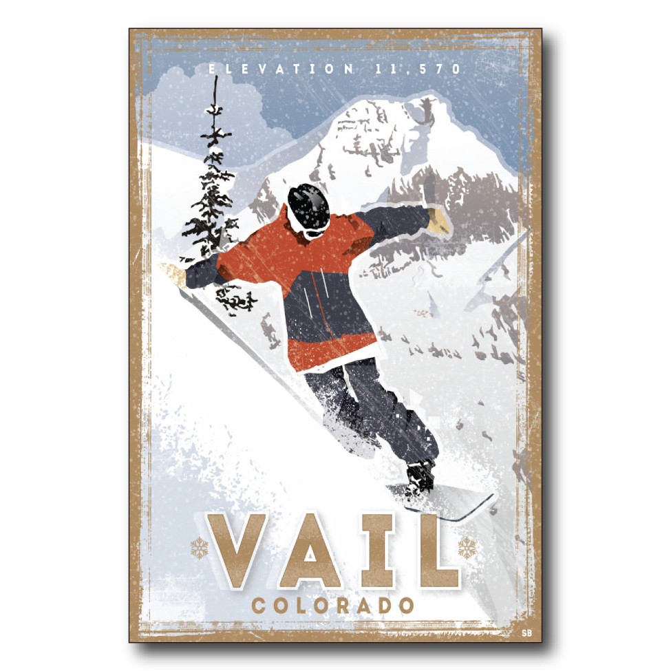 Vail Snowboarder