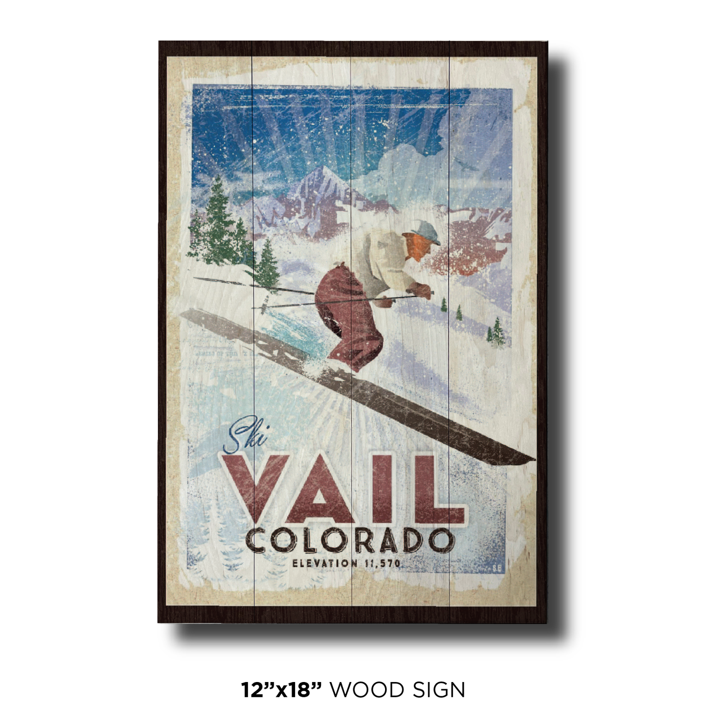 Vail Sun Run Skier