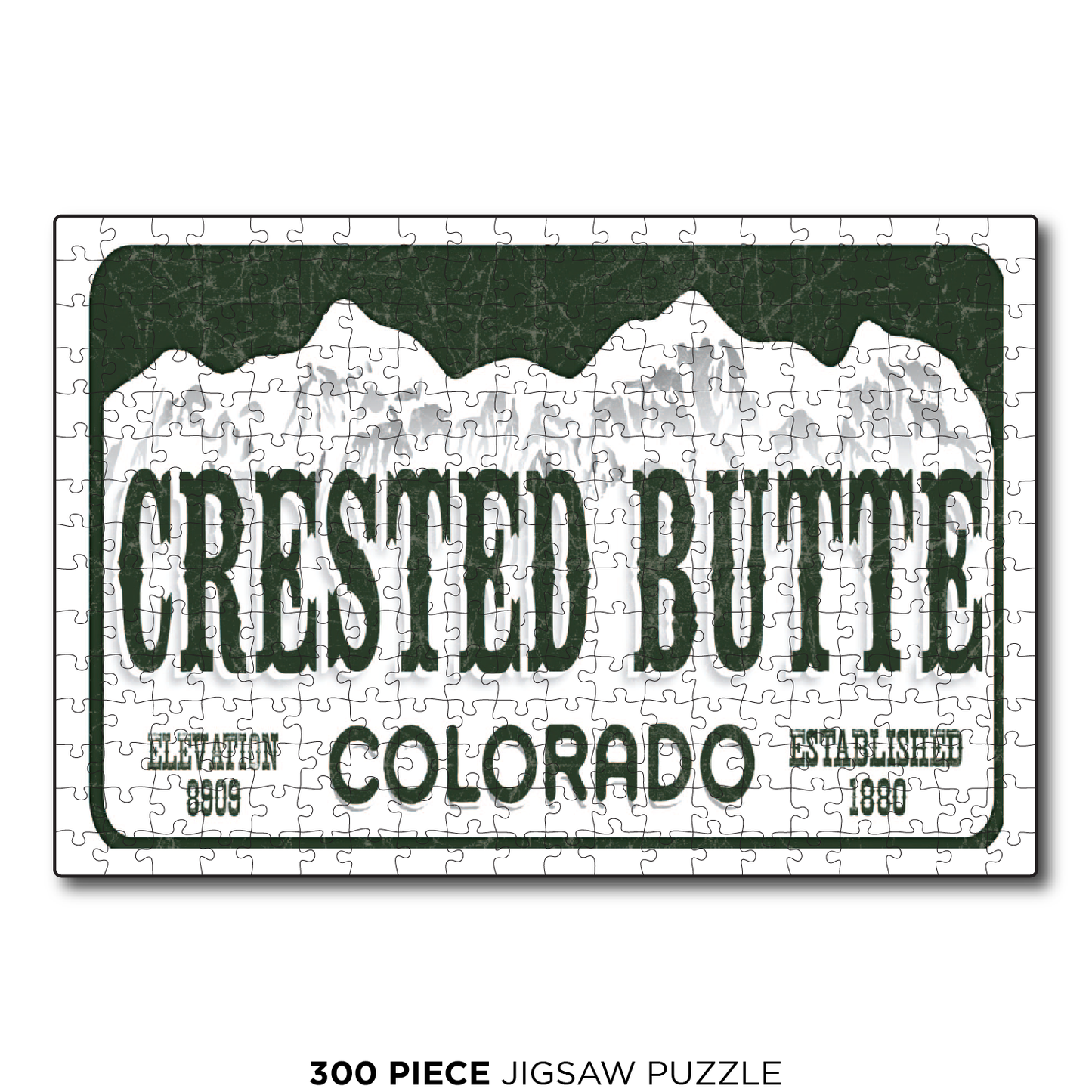 Crested Butte License Plate